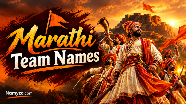 300+ Marathi Team Names: Best, Funny, Creative & More