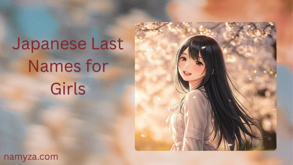 Japanese Last Names for Girls