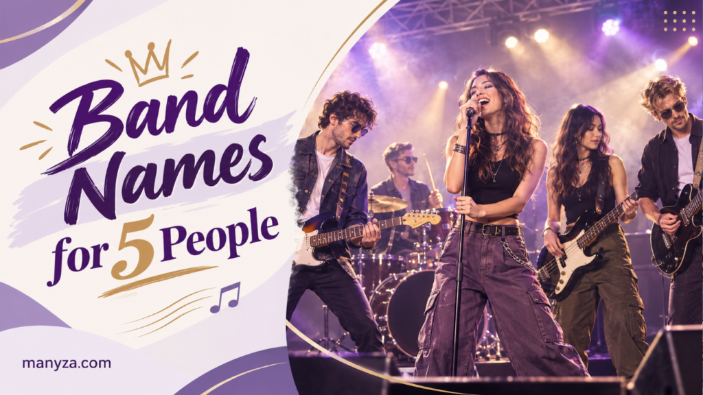 Band Names for 5 People