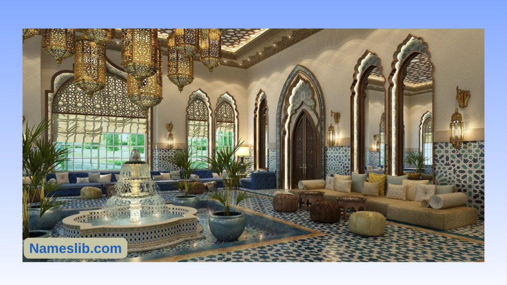 Beautiful Arabic Names for Home