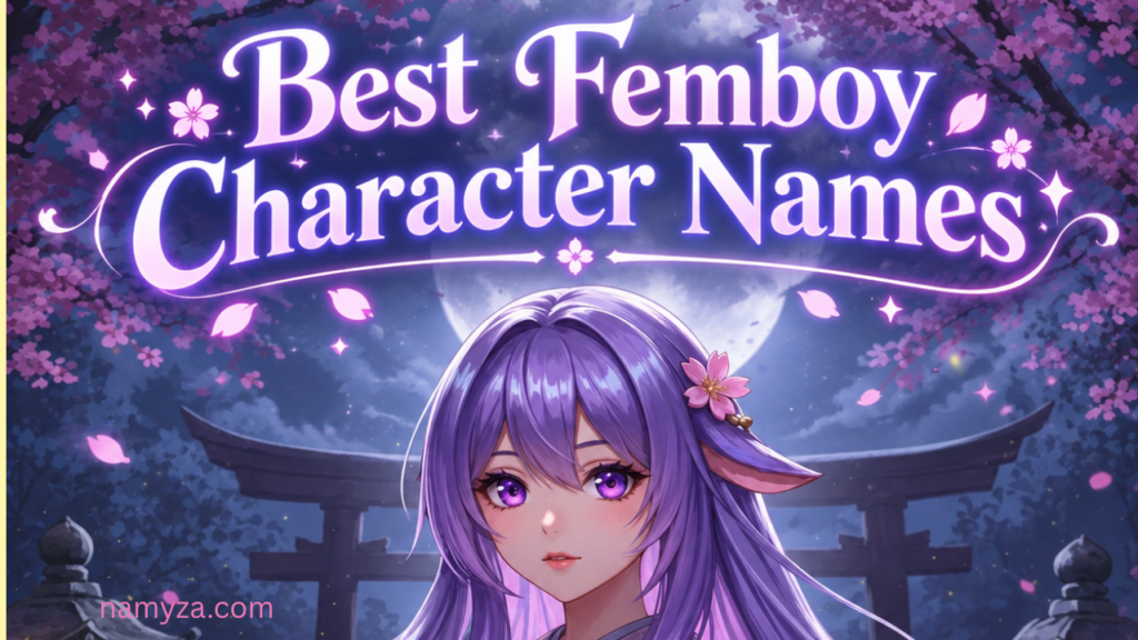 Best Femboy Character Names