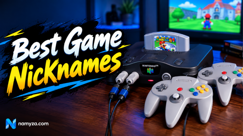 Best Game Nicknames
