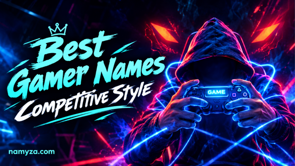 Best Gamer Names – Competitive Style