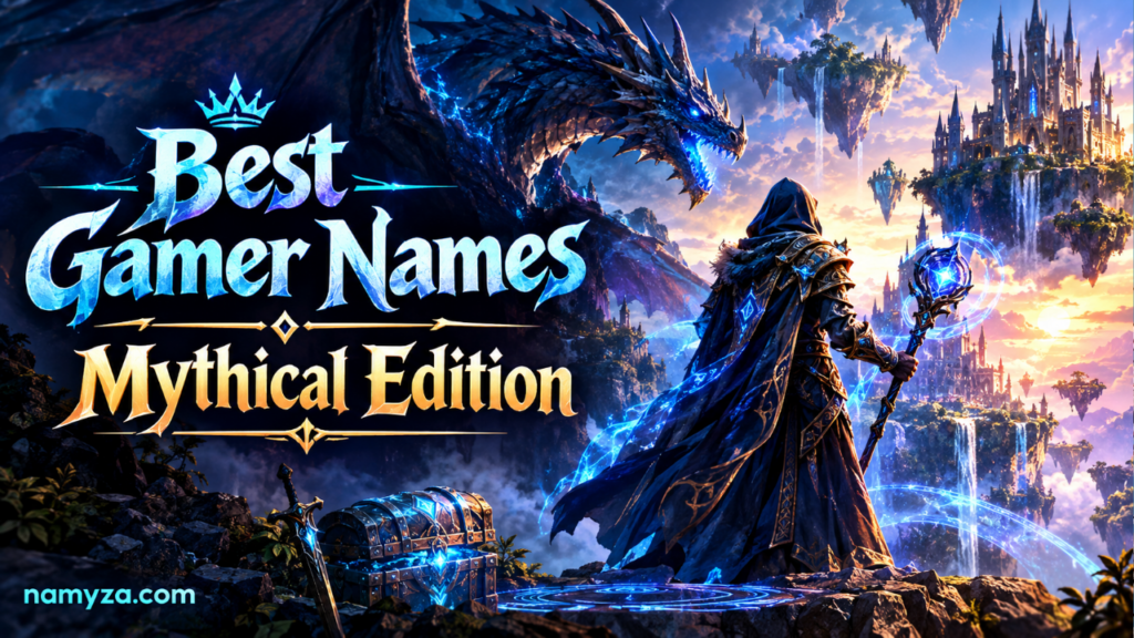 Best Gamer Names – Mythical Edition
