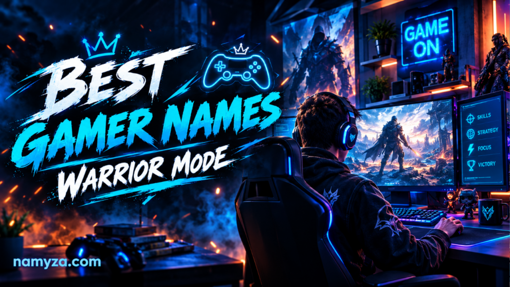 Best Gamer Names – Warrior Mode
