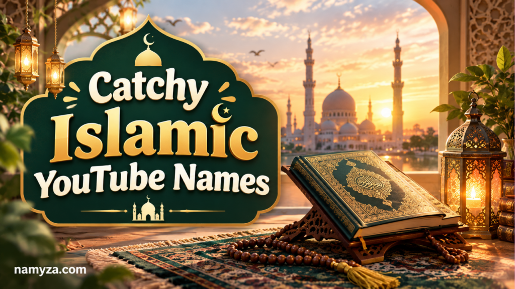 Catchy Islamic YouTube Names