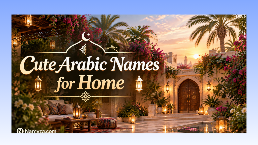 Cute Arabic Names for Home