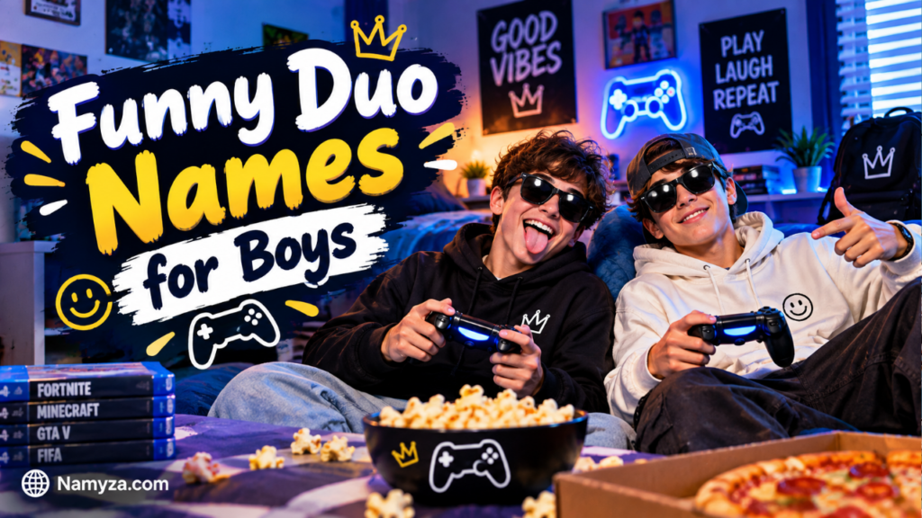 Funny Duo Names for Boys