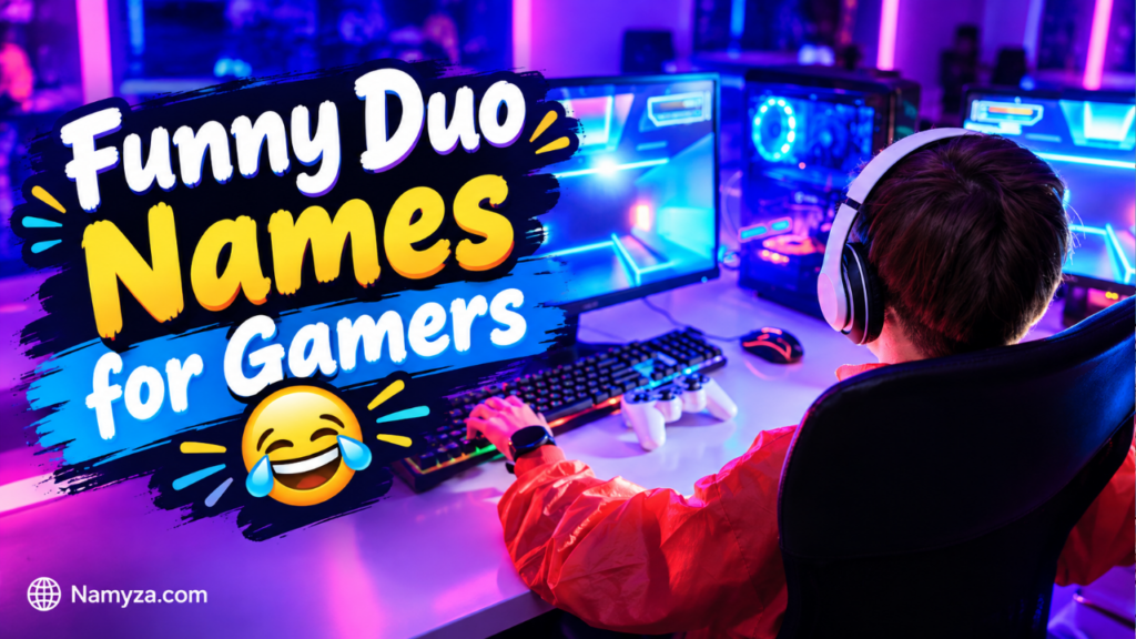 Funny Duo Names for Gamers