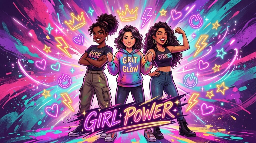 Girl Power Group Chat Names for 3