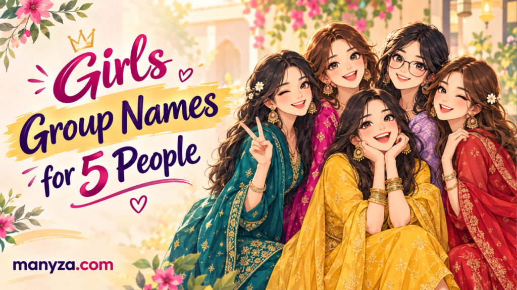Girls group names for 5 people