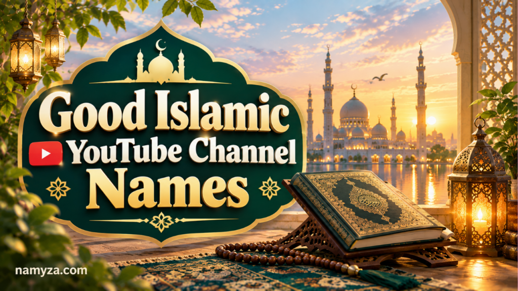 Good Islamic YouTube Channel Names