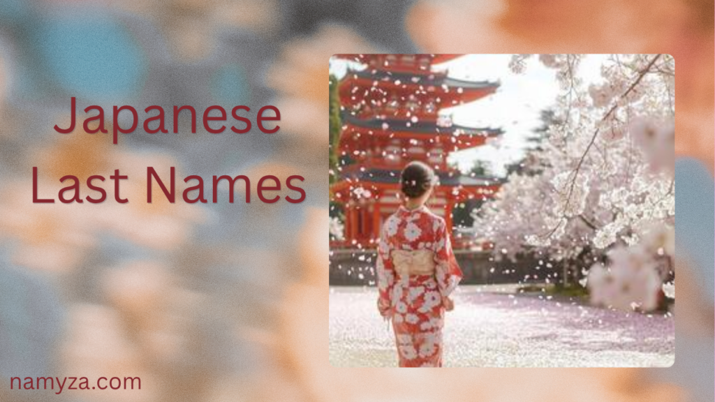 Japanese Last Names