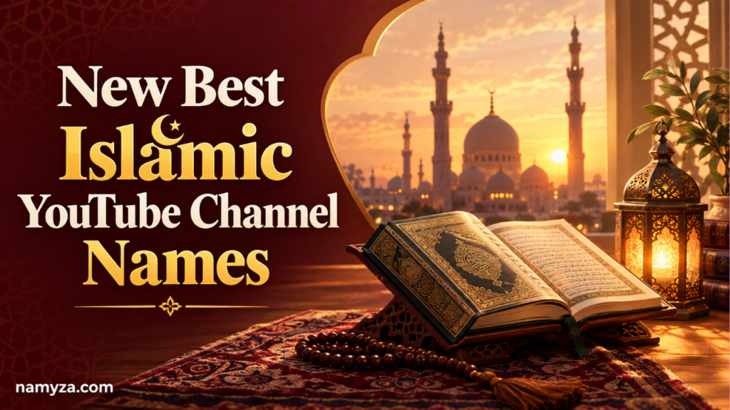 New Best Islamic YouTube Channel Names
