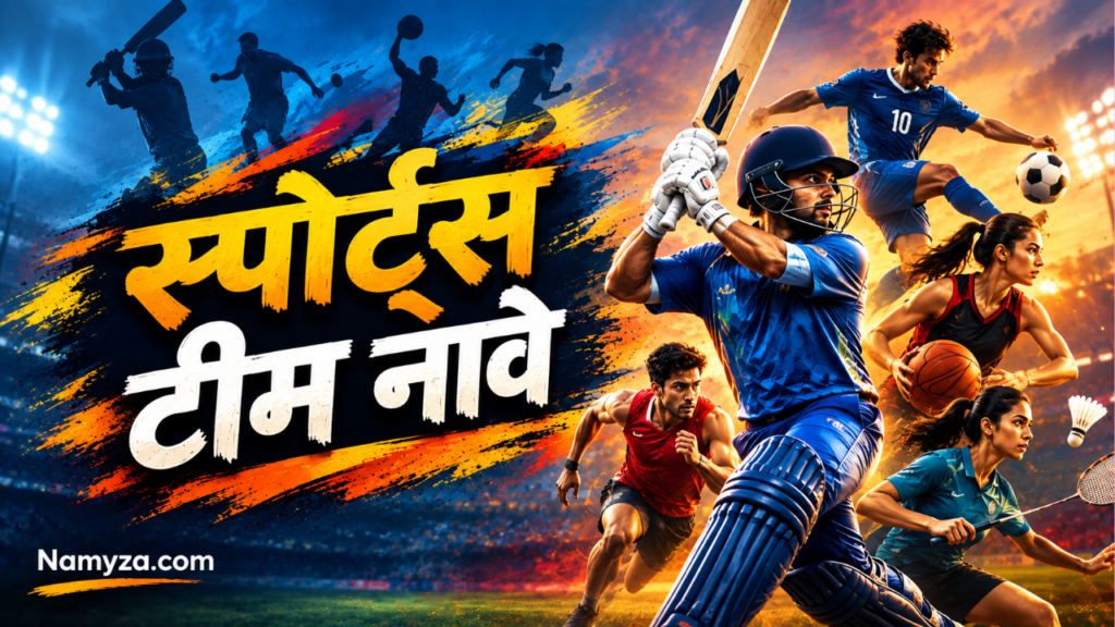 Sports Team Names in Marathi
