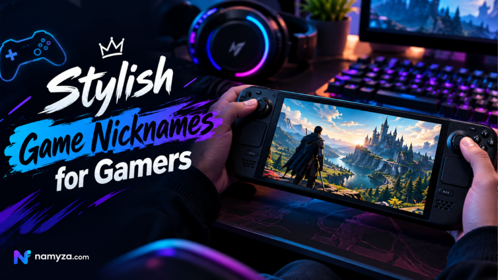 Stylish Game Nicknames for Gamers